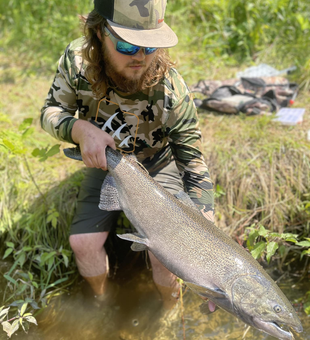 Salmon Fishing Michigan Rivers